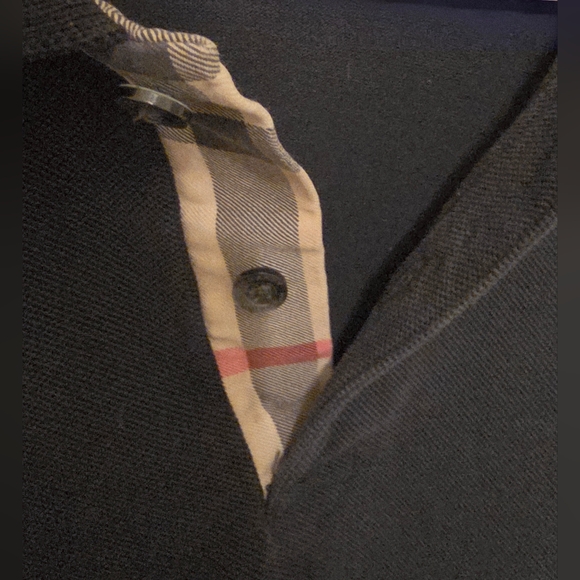 Burberry London Men's XL Black Polo Shirt - Picture 3 of 7